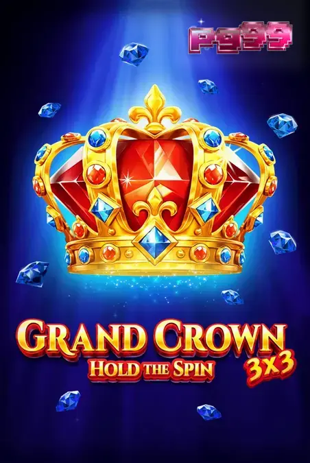 Giao diện trò chơi 3x3 Grand Crown với biểu tượng vương miện và trái cây